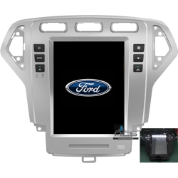 Radio dedykowane Ford Mondeo MK IV 2007-2010r. 10,4 CALA TESLA STYLE Android CPU 4x1.6GHz Ram2GHz Dysk 32GB GPS Ekran HD MultiTouch OBD2 DVR DVBT BT K